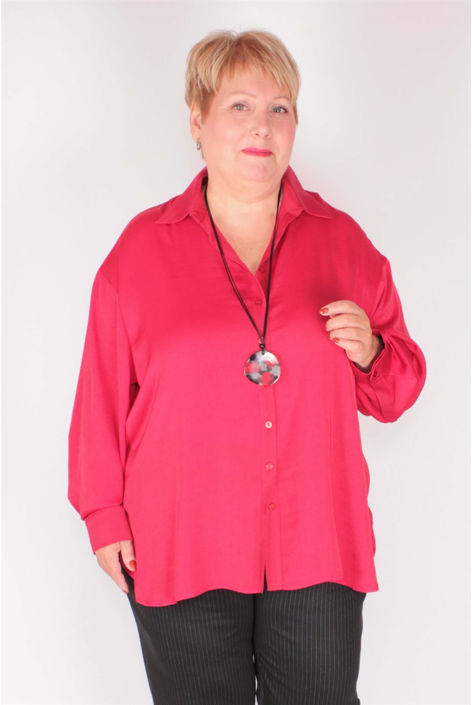 Blouse Rouge Mat Fashion Blouse Rouge Mat Fashion